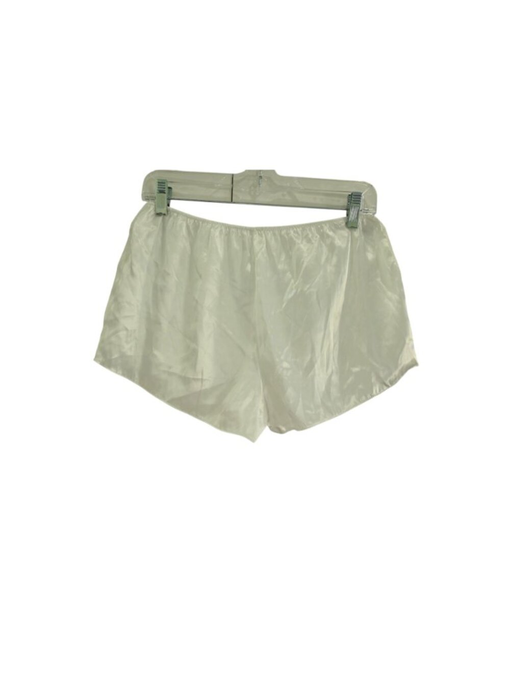 NWT Linea Donatella Sz S Ivory Satin Lace Sleep Shorts Pajama Lingerie RYL041 - Picture 2 of 5